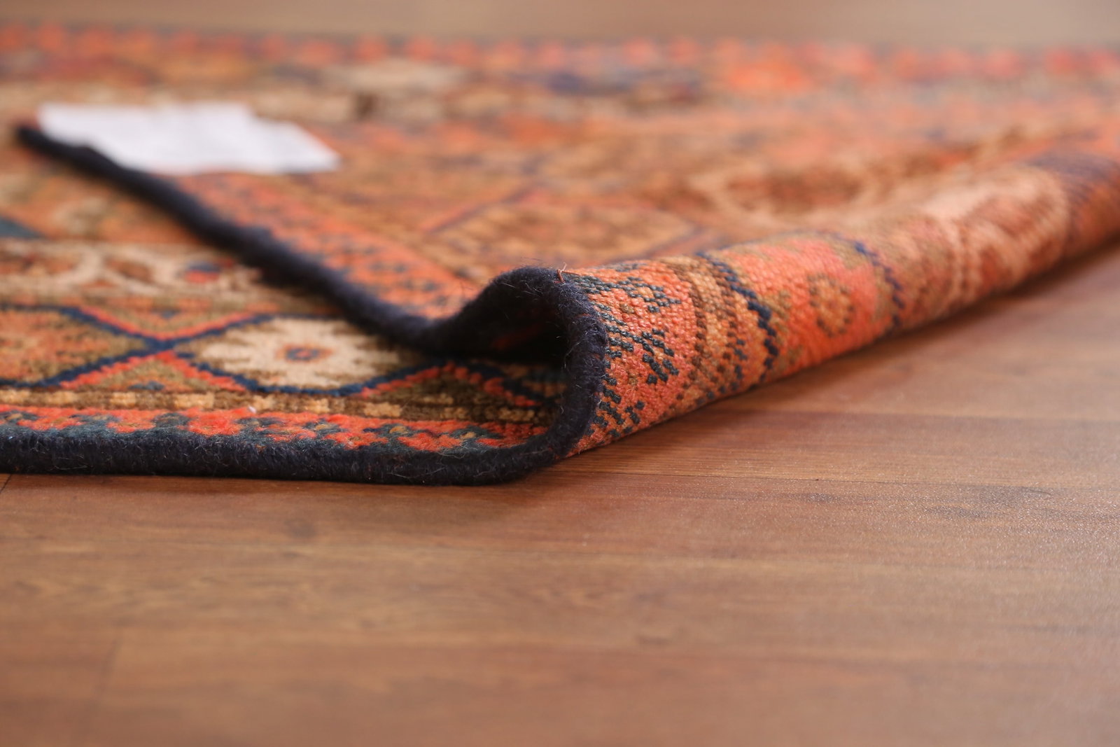 Pre-1900 Vegetable Dye Lori Persian Runner Rug 3x15 - 16