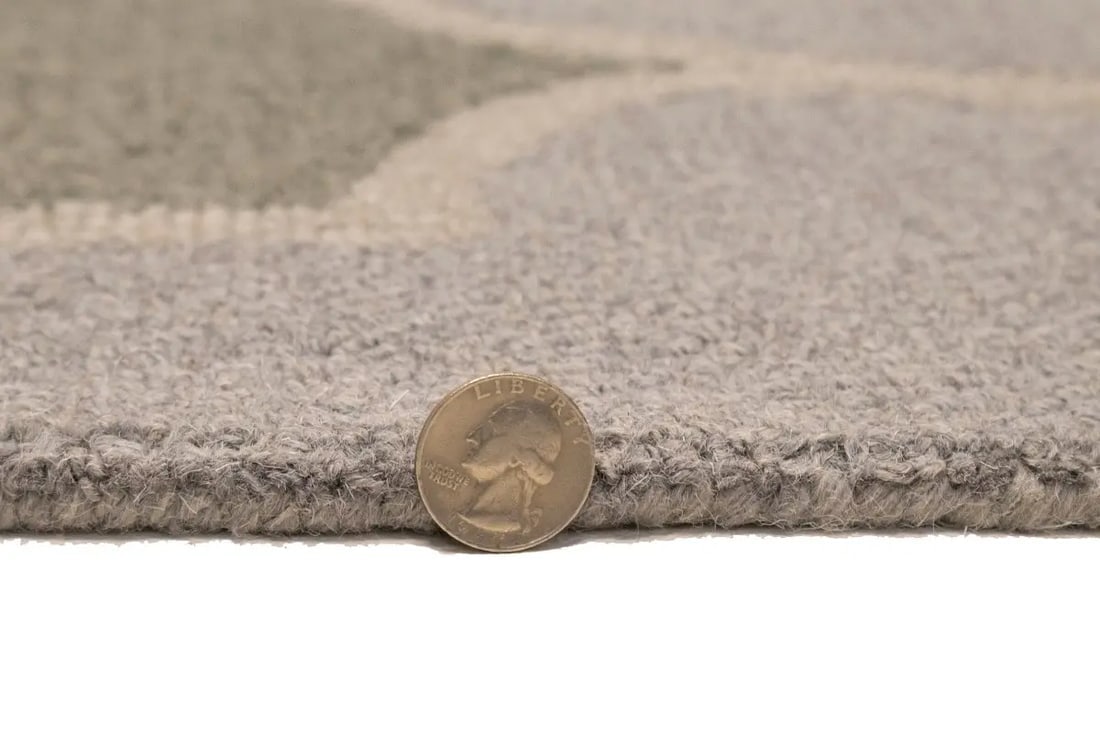 Multicolored Trellis 5X8 Hand-Tufted Modern Rug - 10