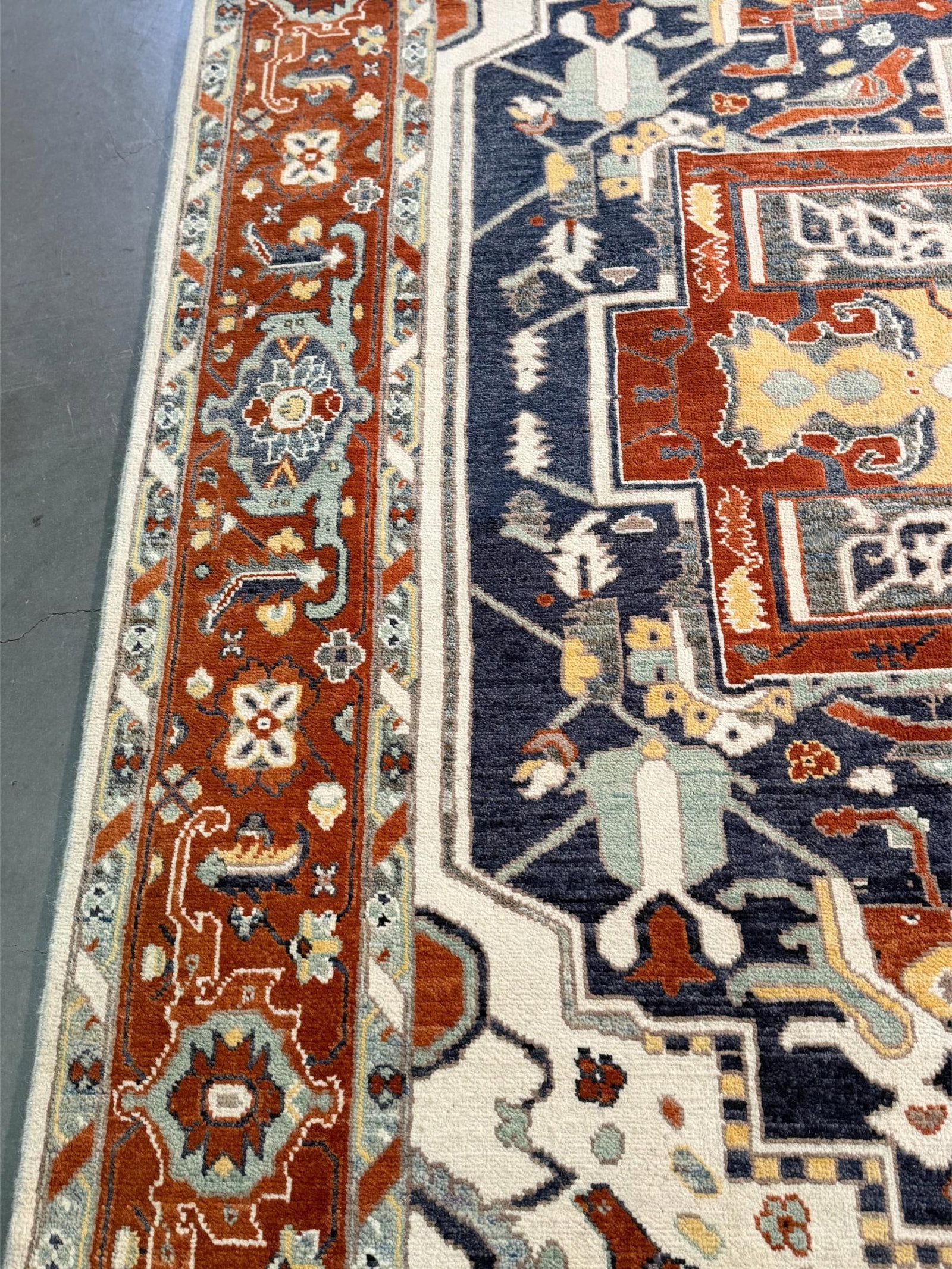 Magnificent Serapi Design Rug 8x10.7 - 5