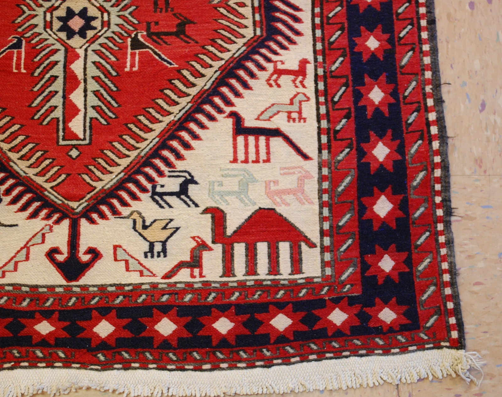 CAUCASIAN SOUMAK KILIM 3.2x8.7 - 2