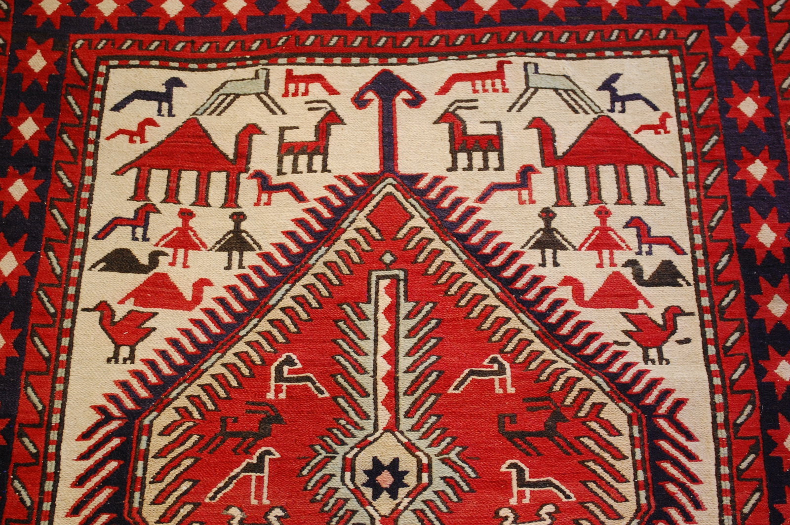 CAUCASIAN SOUMAK KILIM 3.2x8.7 - 6