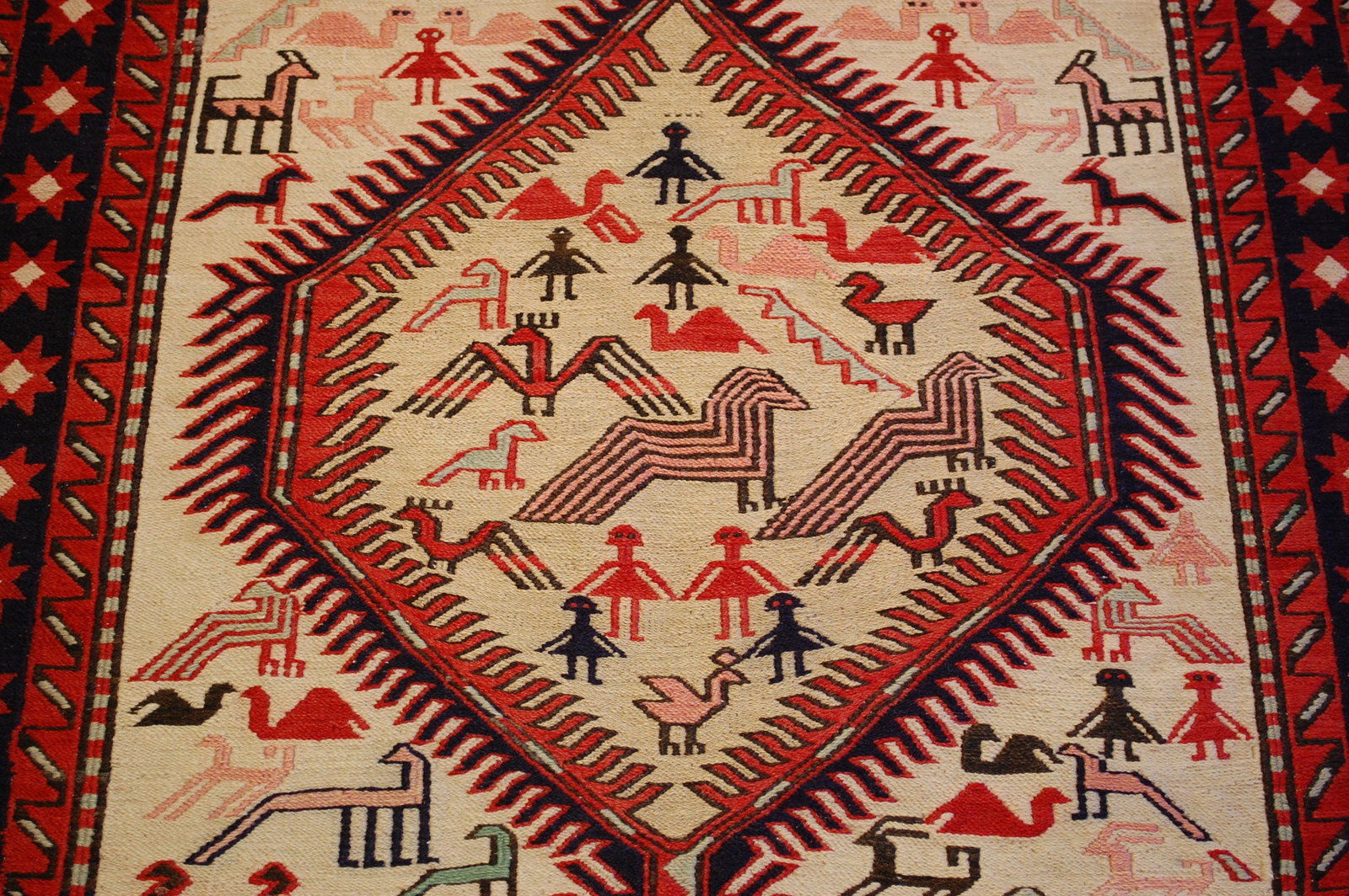 CAUCASIAN SOUMAK KILIM 3.2x8.7 - 7