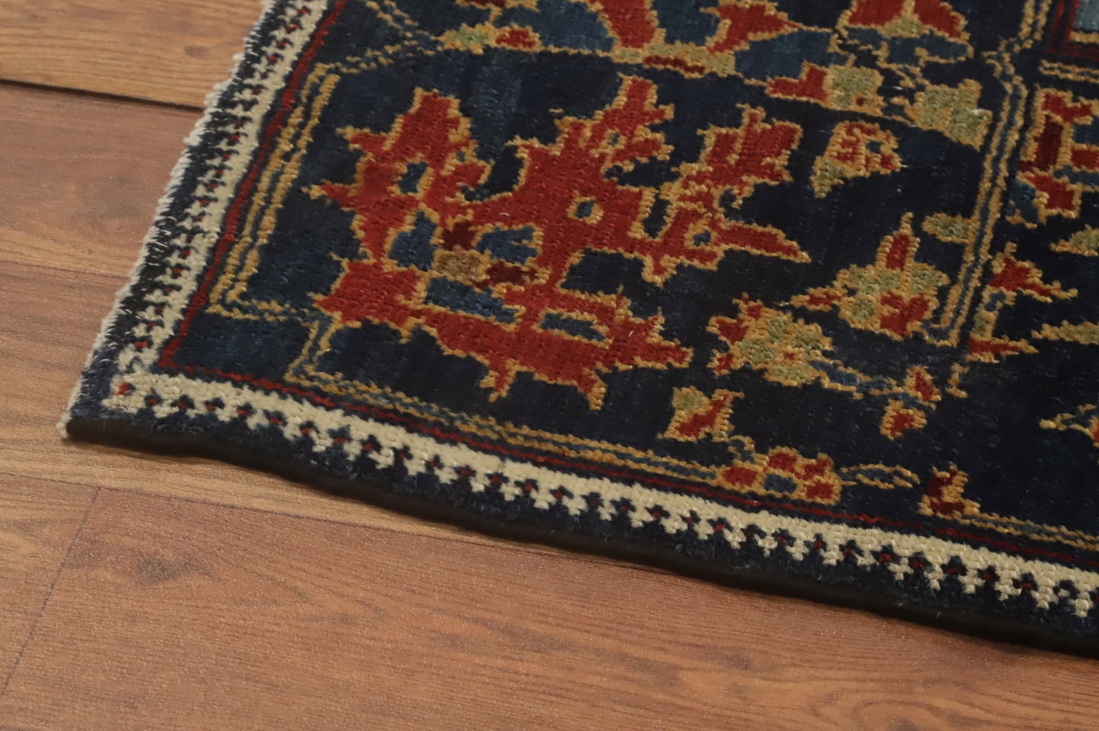 Pre-1900 Vegetable Dye Bakhtiari Shalamzar Persian Rug 5x7 - 10
