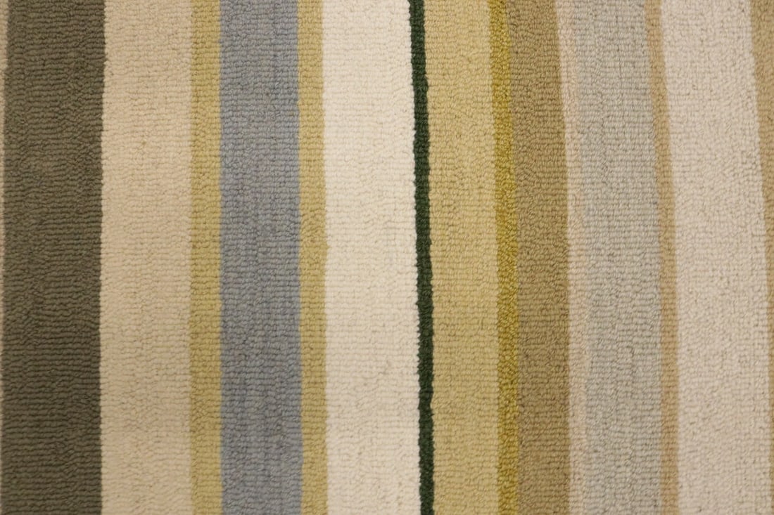 Multicolored Stripes 5X8 Hand-Tufted Modern Rug - 8