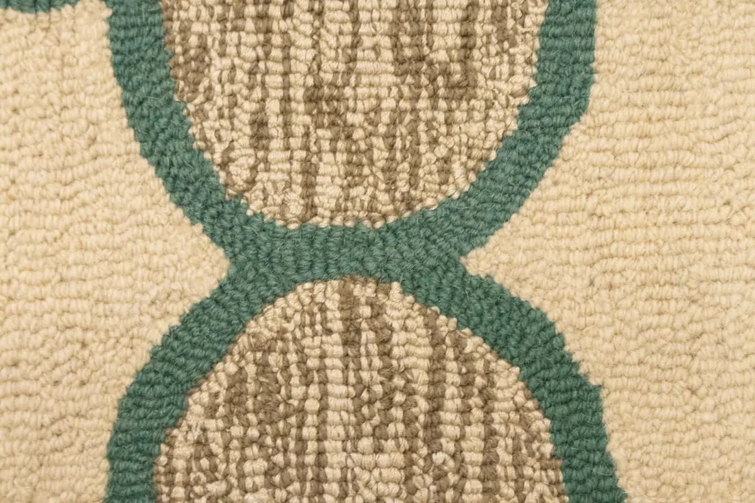 Multicolored Trellis 5X8 Hand-Tufted Modern Rug - 9