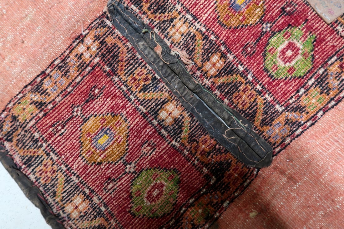 Handmade Vintage Collectible Turkish Yastik Saddle Bag Rug, 1930s - 13