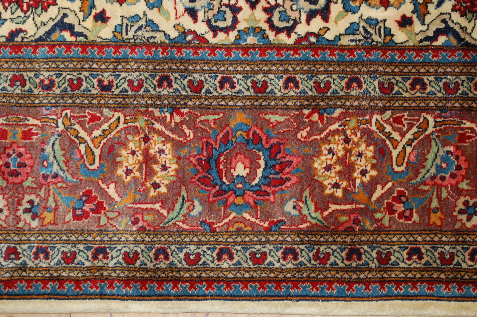Persian SARUK FARAHAN RUG 4'7" x 7'9" - 10