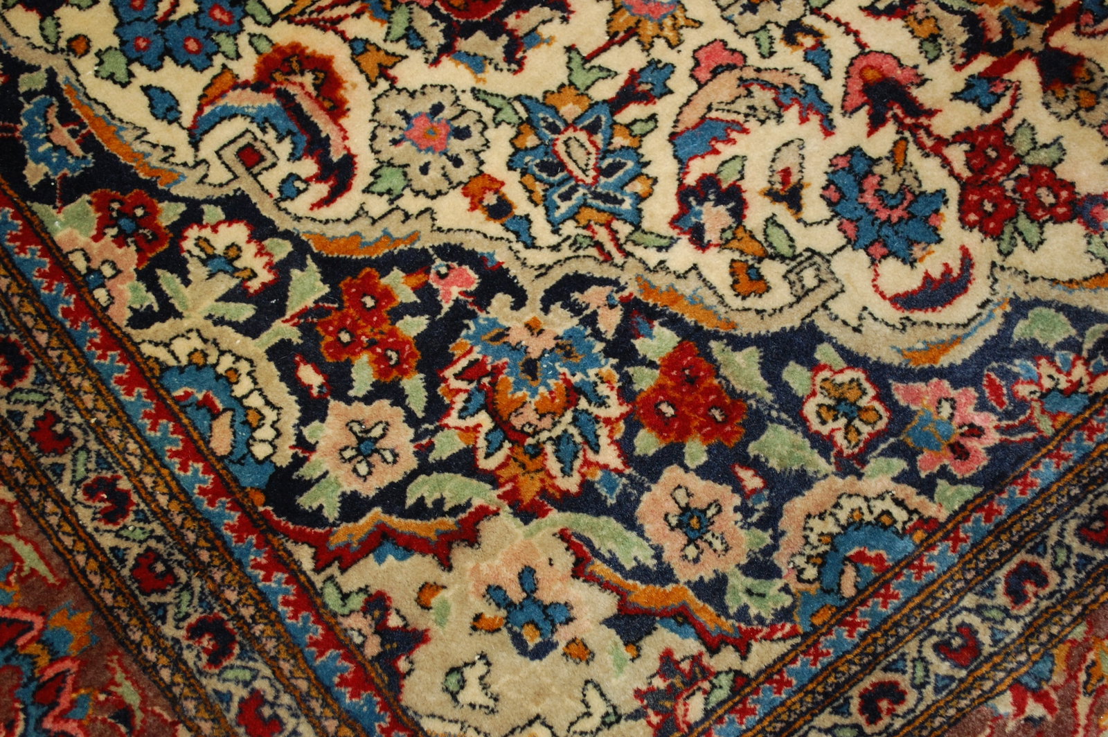 Persian SARUK FARAHAN RUG 4'7" x 7'9" - 12