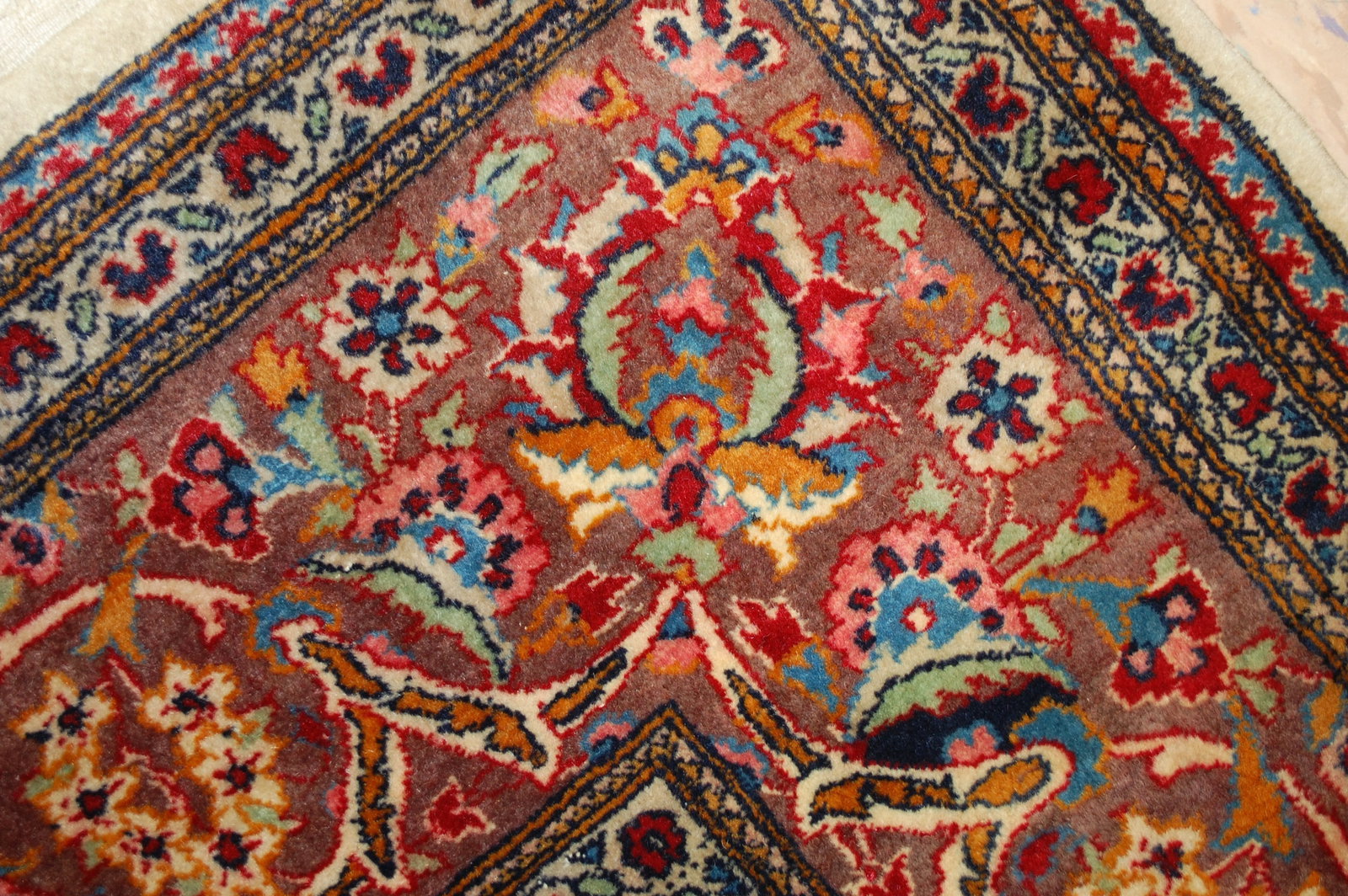 Persian SARUK FARAHAN RUG 4'7" x 7'9" - 14