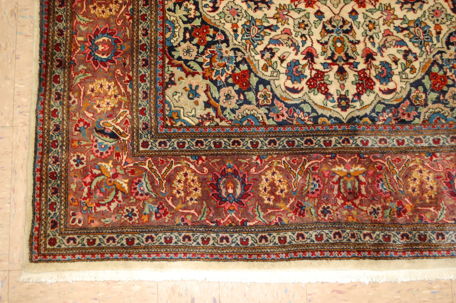 Persian SARUK FARAHAN RUG 4'7" x 7'9" - 6
