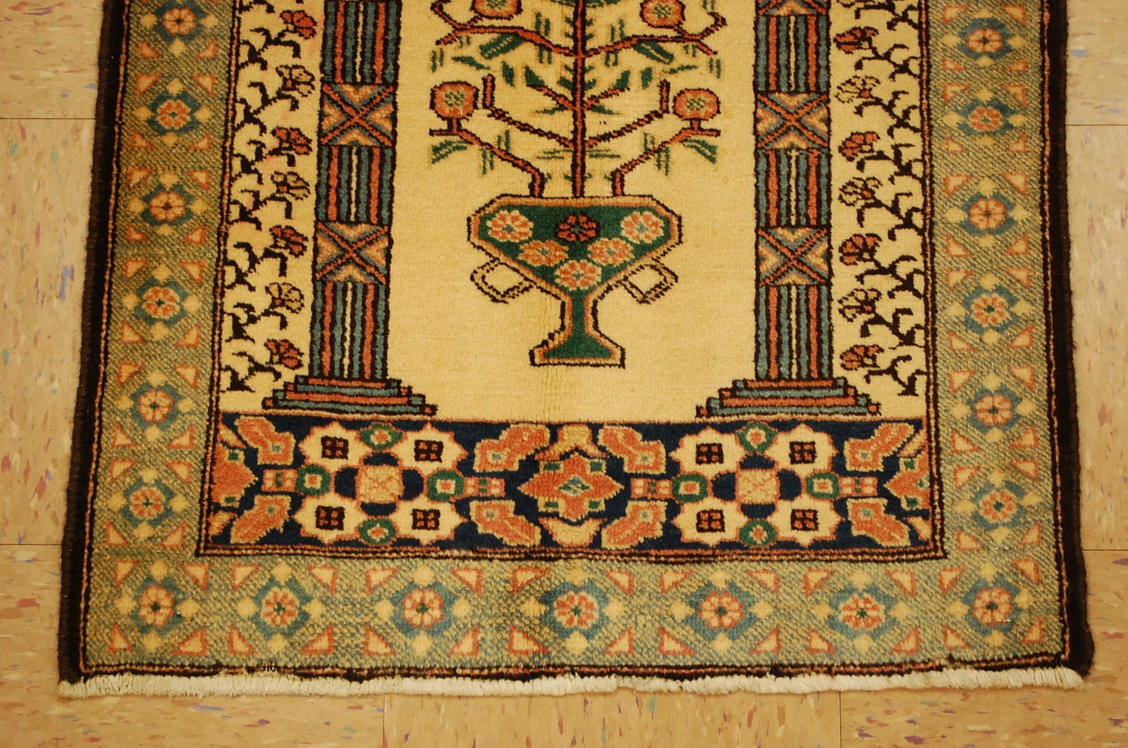 SHIRVAN CAUCASIAN RUG 2'3"x 3'2" - 2