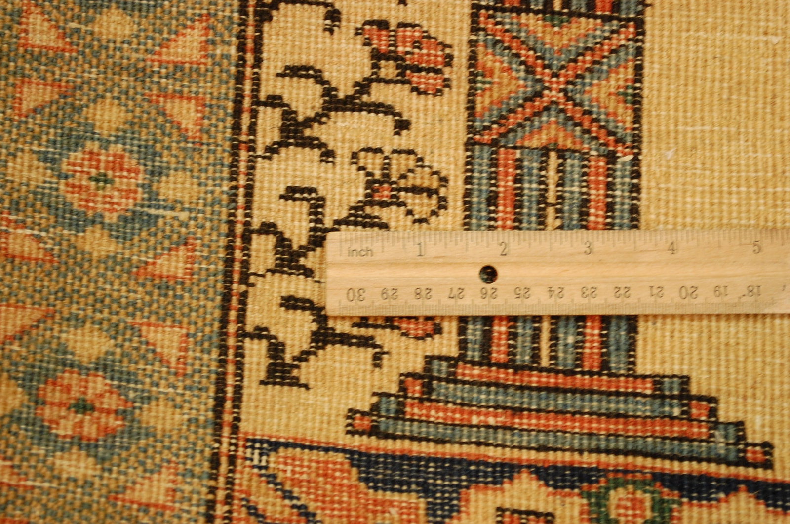 SHIRVAN CAUCASIAN RUG 2'3"x 3'2" - 6