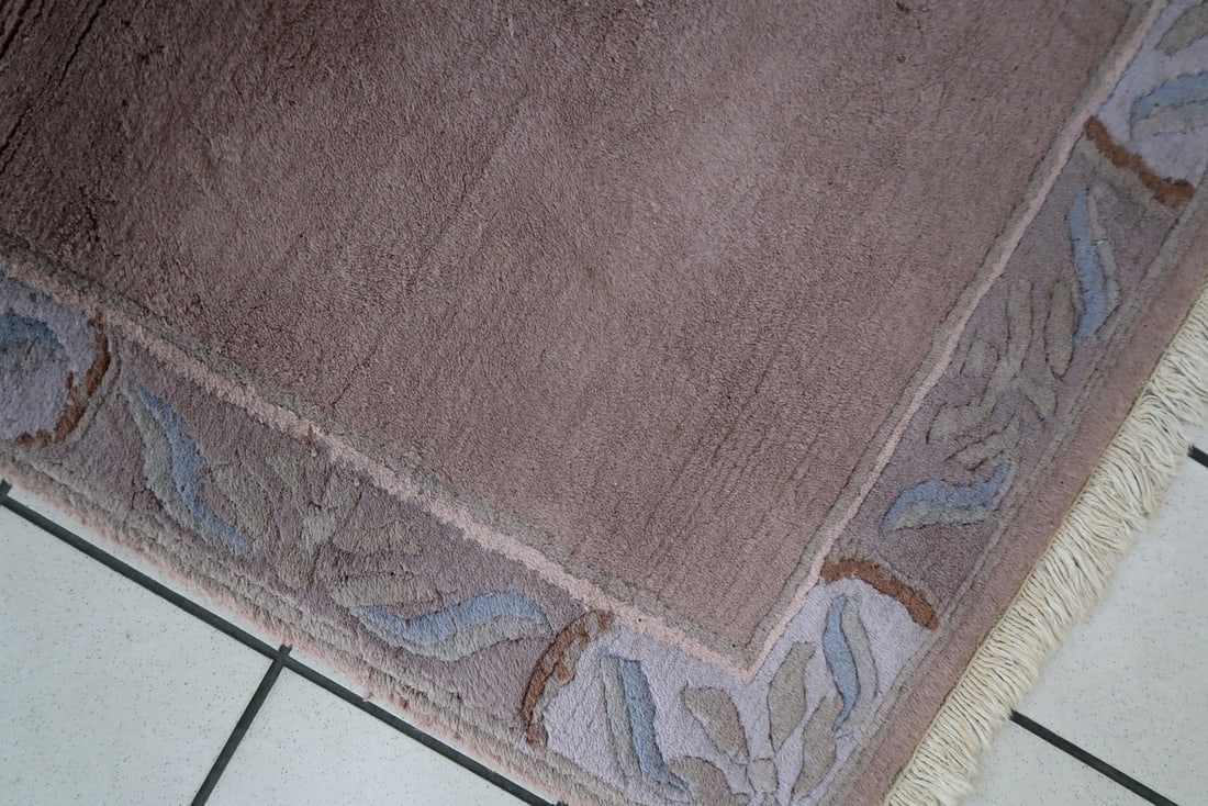 Handmade vintage Tibetan Khaden rug 2.3' x 4.6' (71cm x 141cm) 1970s - 3