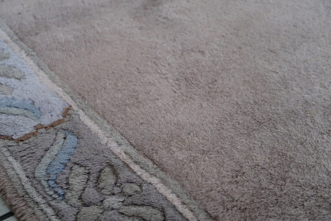 Handmade vintage Tibetan Khaden rug 2.3' x 4.6' (71cm x 141cm) 1970s - 8