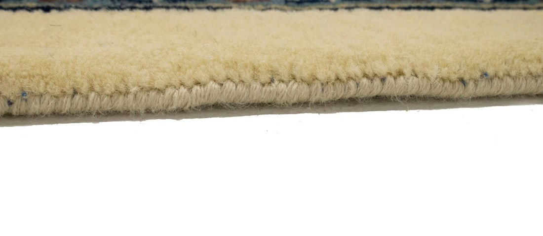 Cream Classic Floral 8X10 Oriental Rug - 11