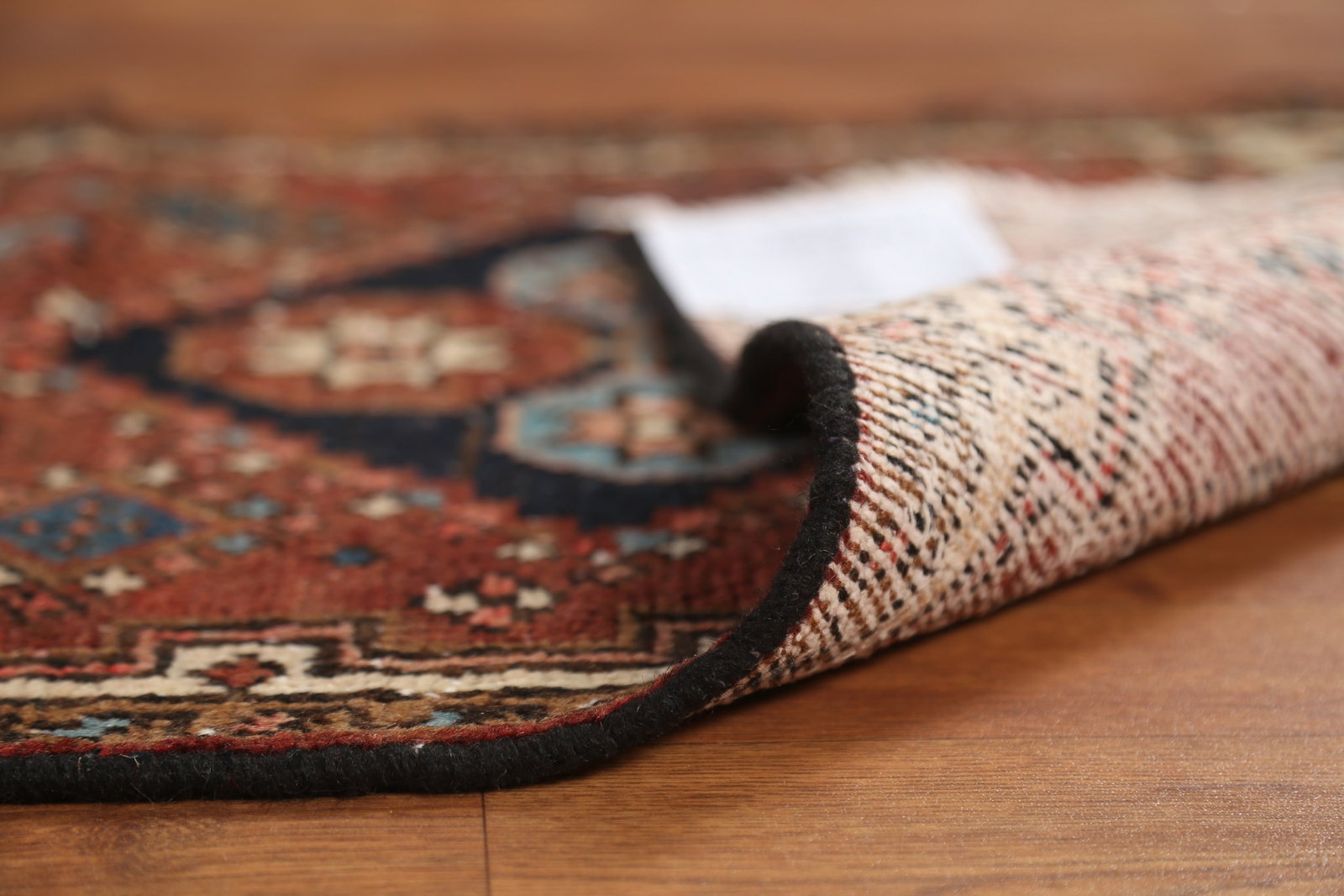 Pre-1900 Vegetable Dye Heriz Serapi Persian Runner Rug 2x11 - 20