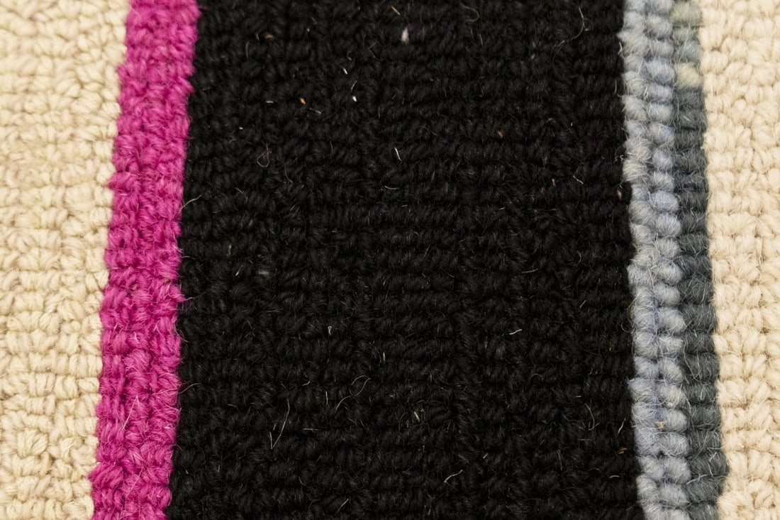 Multicolored Stripes 5X8 Hand-Tufted Modern Rug - 8