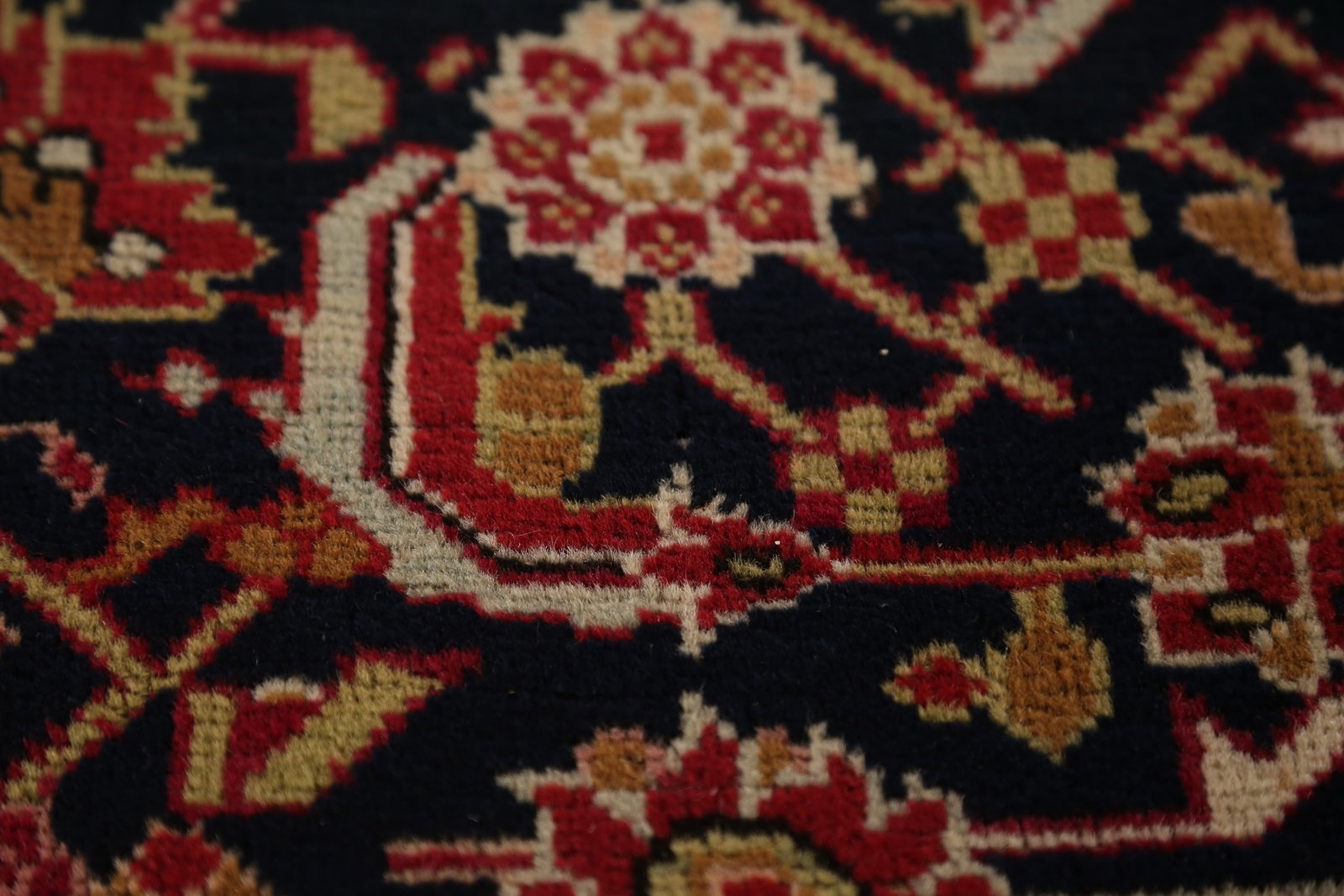Pre-1900 Vegetable Dye Karabagh Persian Runner Rug 4x20 - 11