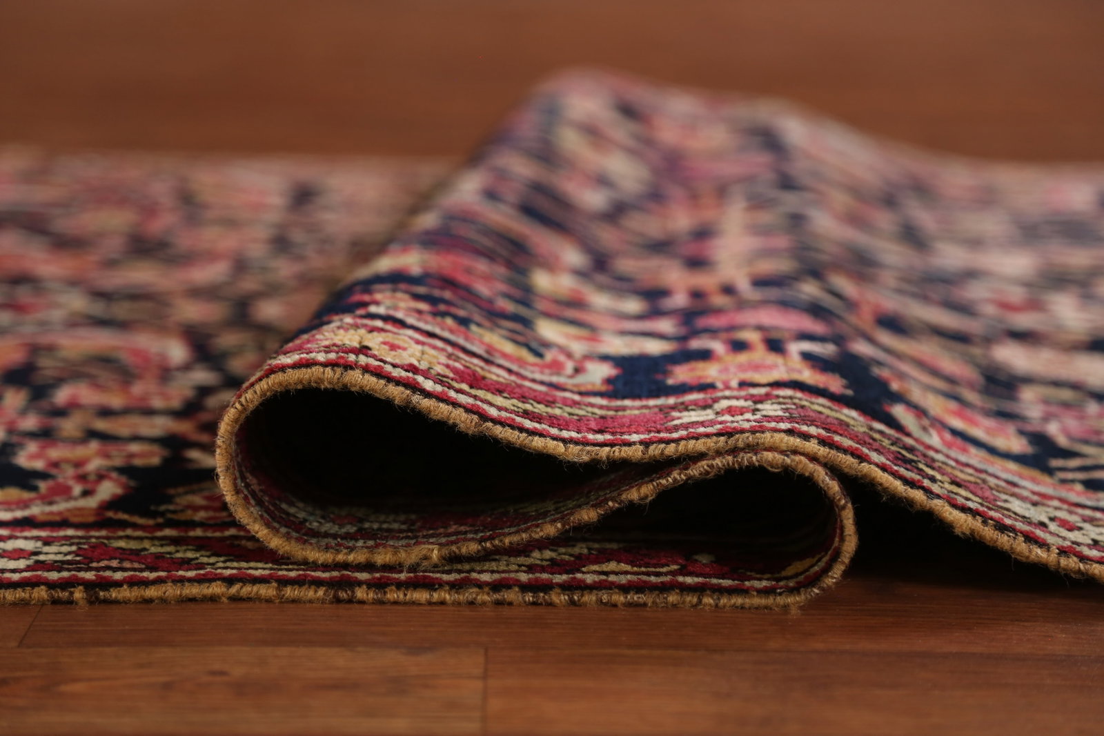 Pre-1900 Vegetable Dye Karabagh Persian Runner Rug 4x20 - 16