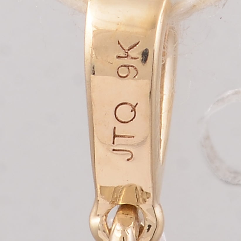 2.28 Ct Pear Ruby 9K Gold Pendant - 5