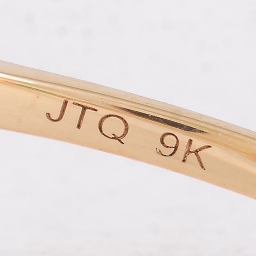 2.17 Ct Octagon Emerald 9K Gold Ring - 5