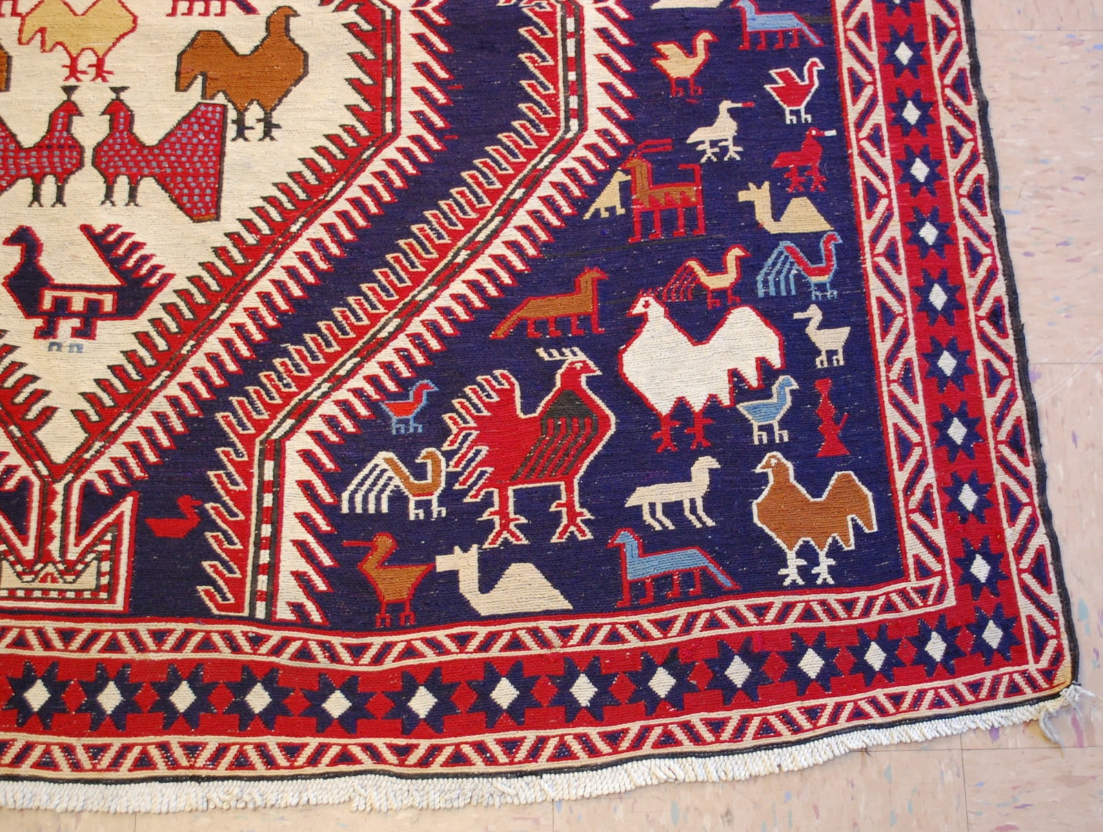 CAUCASIAN SOUMAK KILIM 5x9 - 2