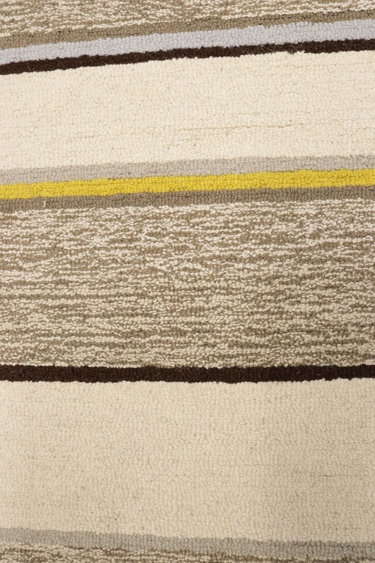 Multicolored Stripes 5X8 Hand-Tufted Modern Rug - 9