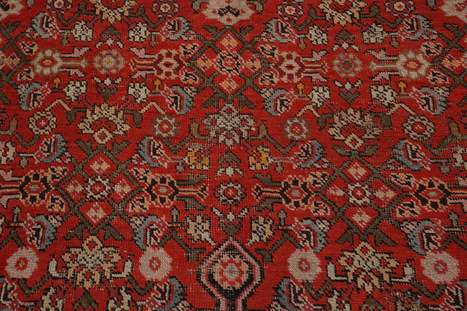 Pre-1900 Vegetable Dye Bidjar Persian Area Rug 7x12 - 6