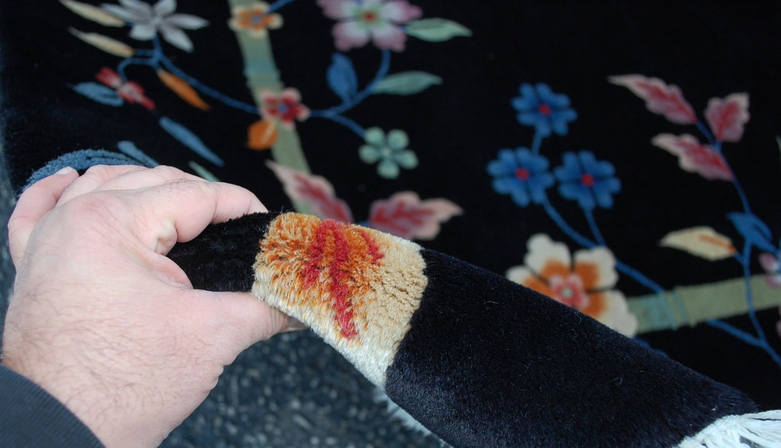 CHINESE NICHOLS RUG 8x10 - 11