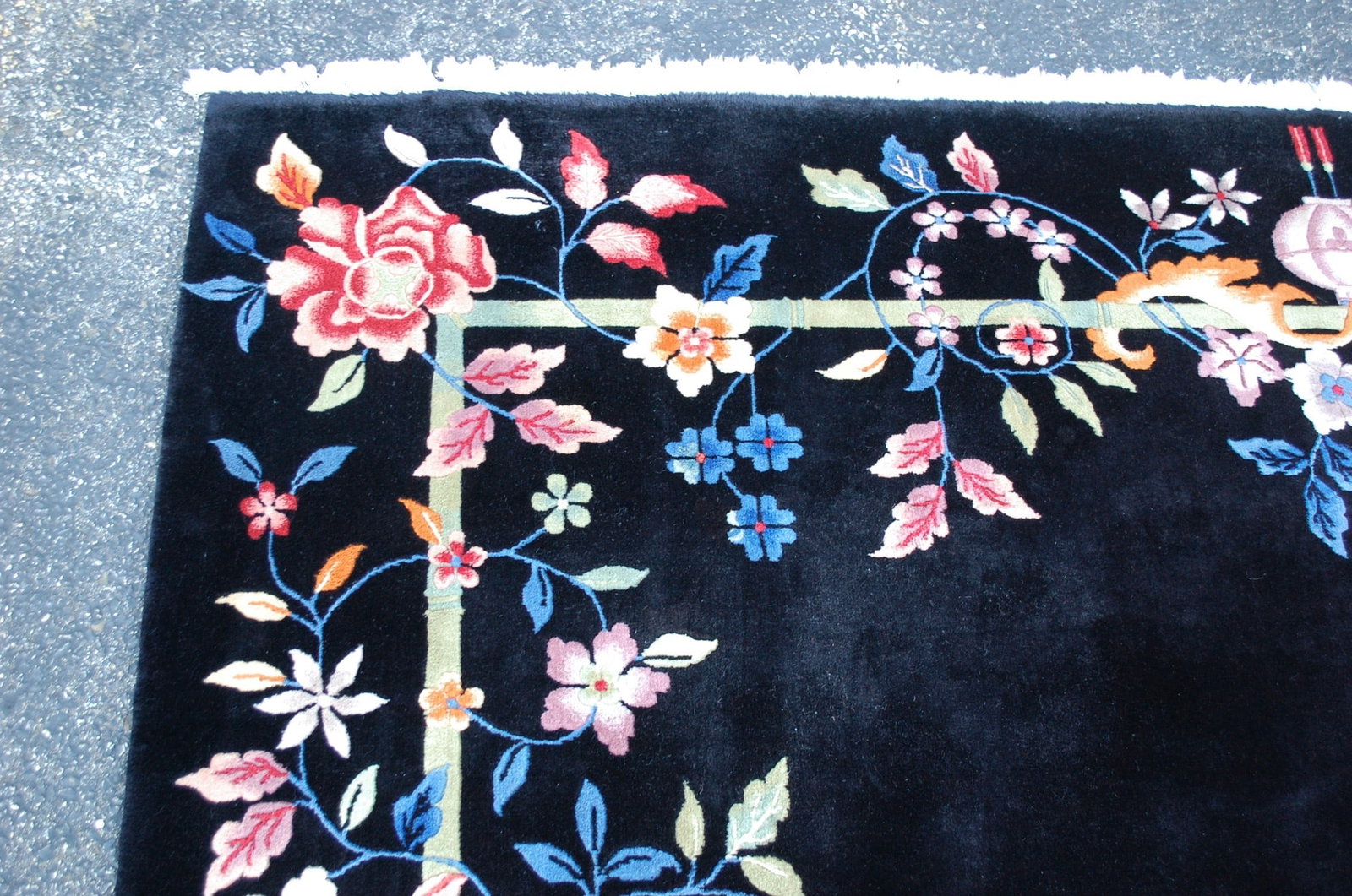 CHINESE NICHOLS RUG 8x10 - 4