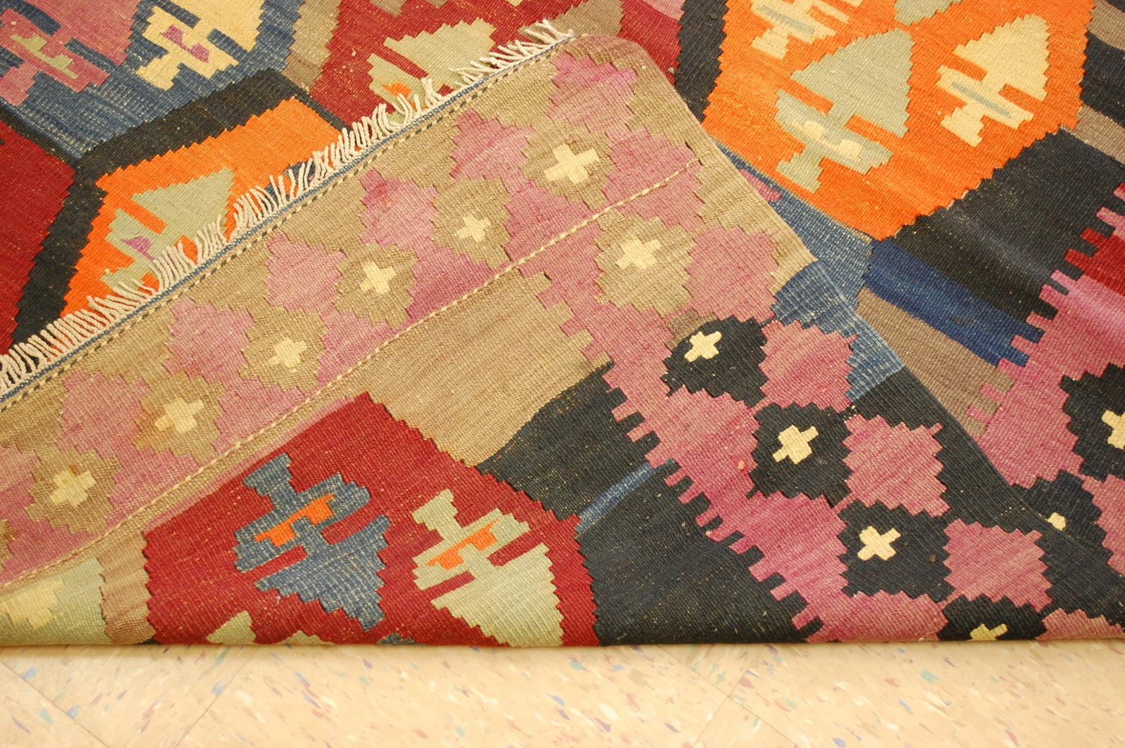 CAUCASIAN KILIM 5x12.9 - 8
