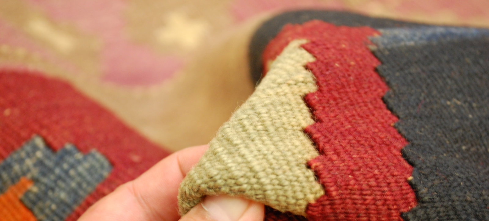 CAUCASIAN KILIM 5x12.9 - 9