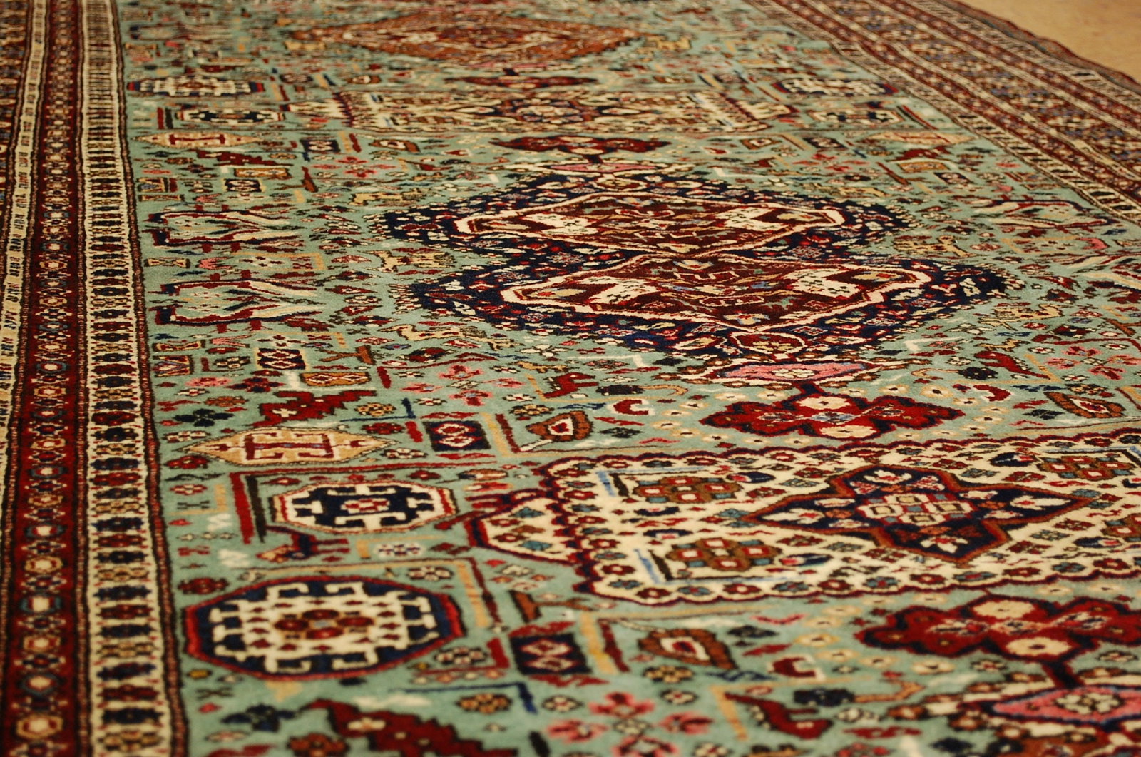 CAUCASIAN SHIRVAN RUG 4.7x11 - 10