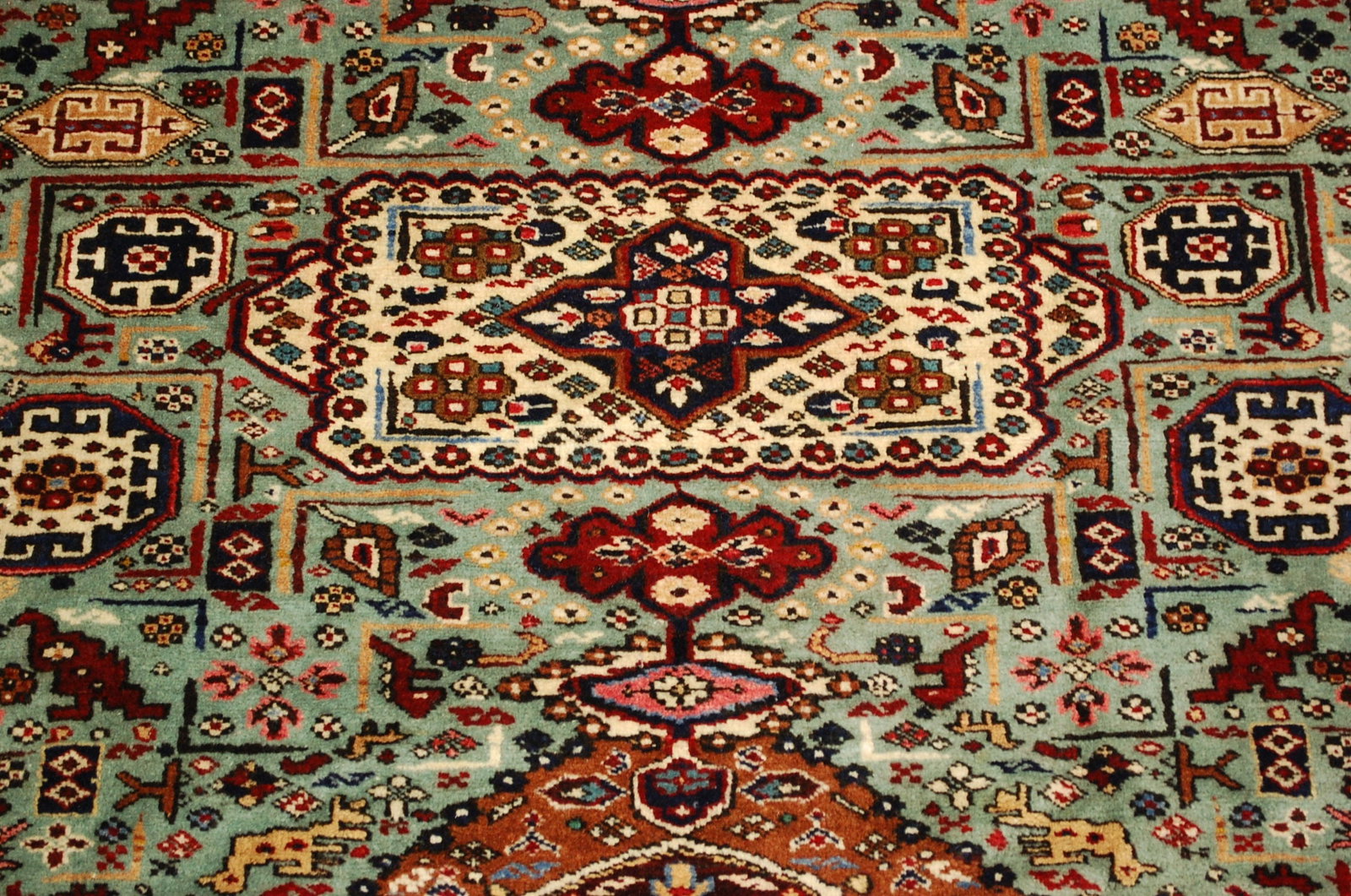 CAUCASIAN SHIRVAN RUG 4.7x11 - 8