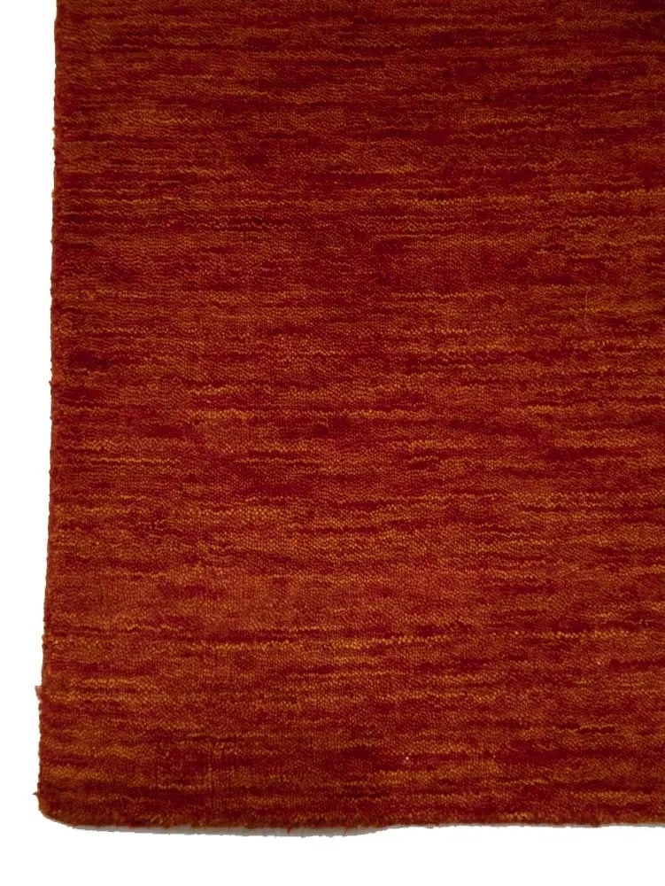 Orange-red Tribal 6X9 Gabbeh Modern Rug - 10