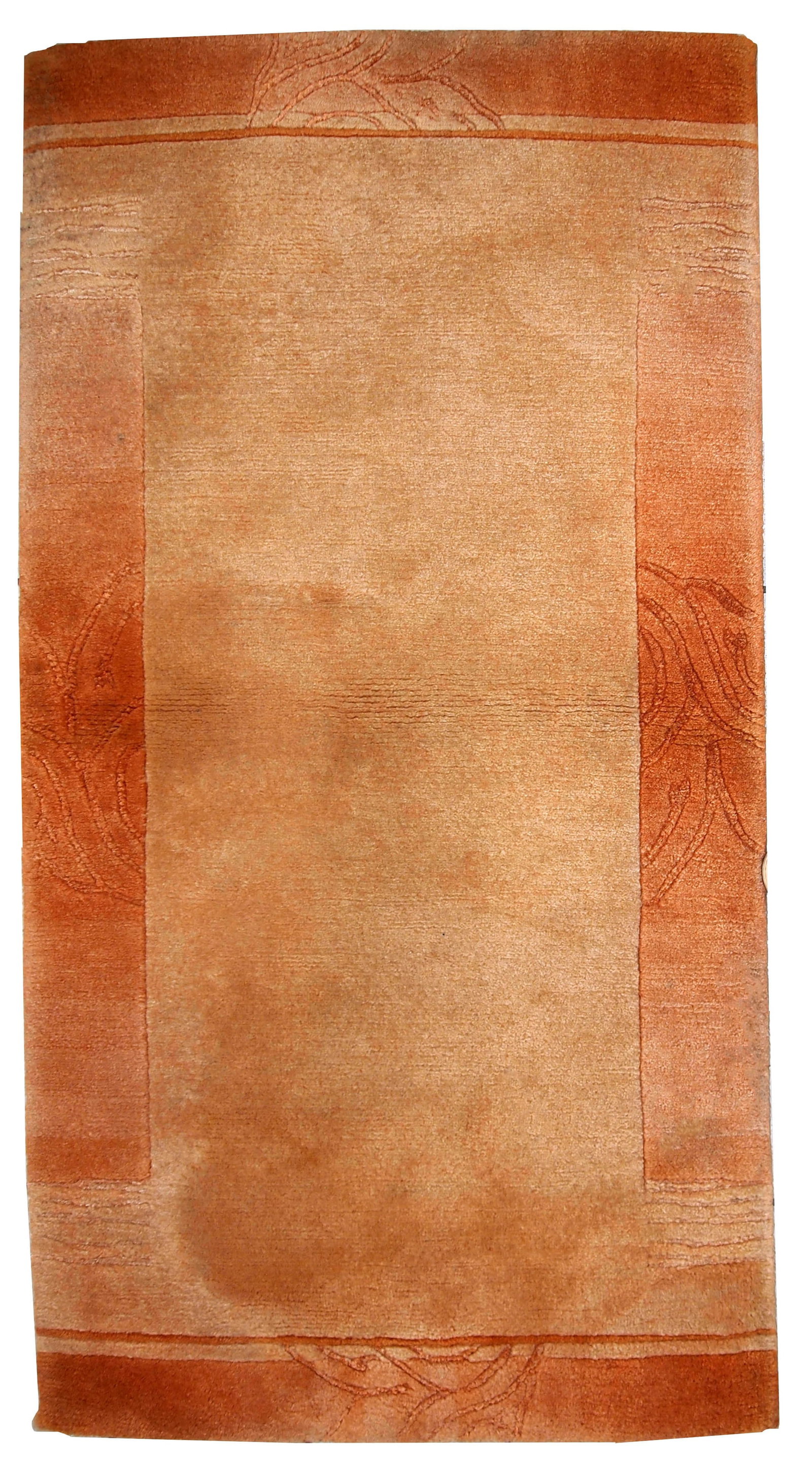 Handmade vintage Tibetan Khaden rug 2.3' x 4.4' (72cm x 137cm) 1970s: Title:Handmade vintage Tibetan Khaden rug 2.3' x 4.4' (72cm x 137cm) 1970sOrigin:NepalDimension:2.3' x 4.4' (72cm x 137cm)Materials:woolDescription:Handmade vintage Tibetan Khaden rug from Nepal. The