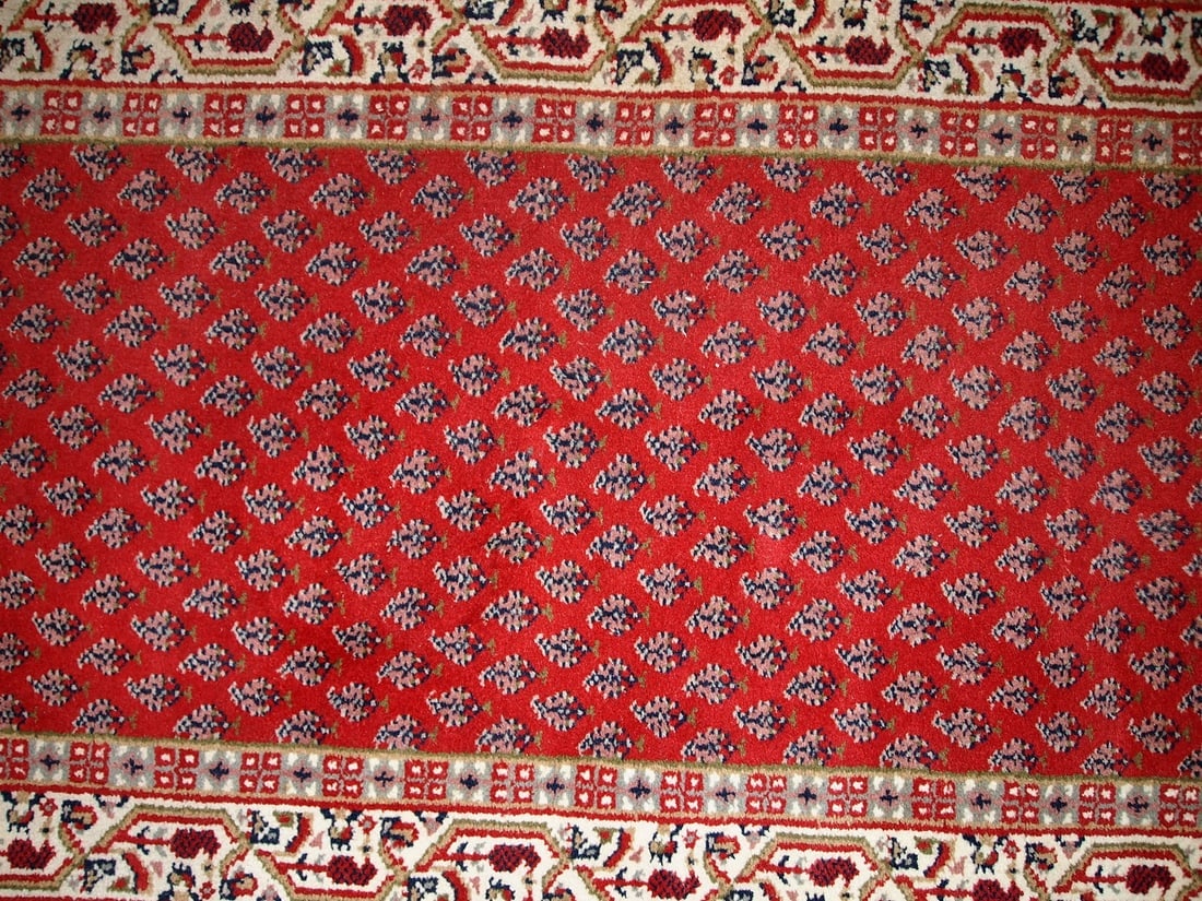 Handmade vintage Persian Seraband rug 3' x 5.3' (93cm x 162cm) 1970s - 5