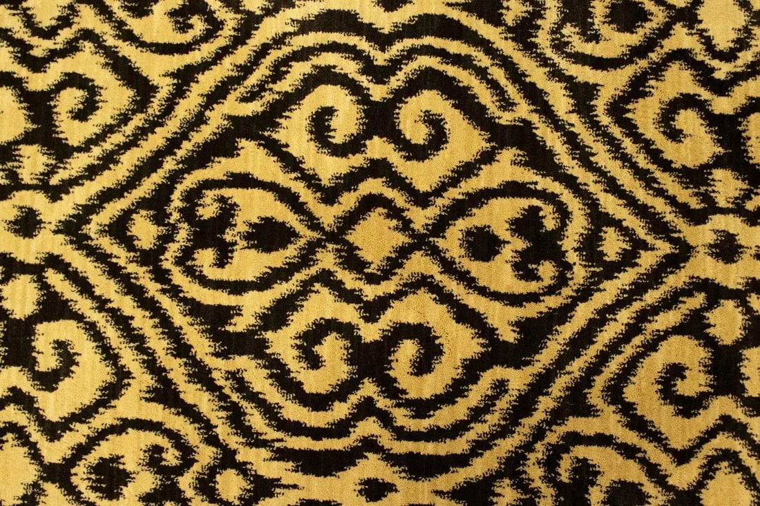 Charcoal Abstract 5'5X7'9 Machine-Made Modern Rug - 9