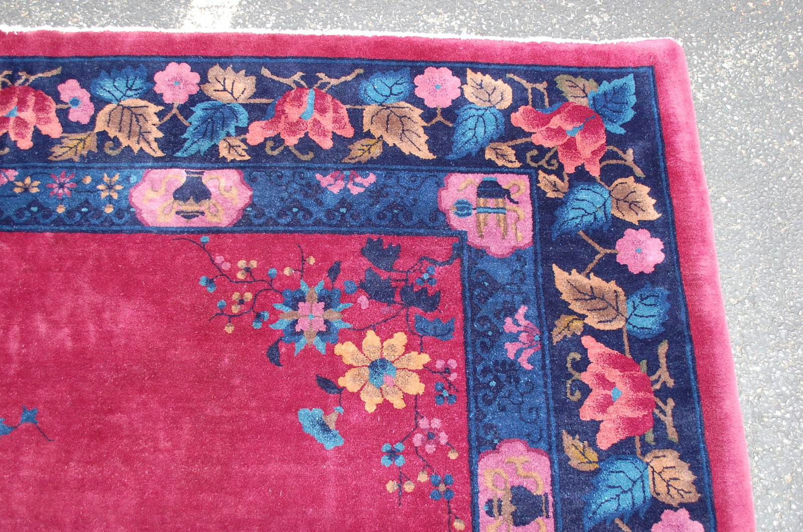 CHINESE NICHOLS RUG 9' x 11'6" - 5