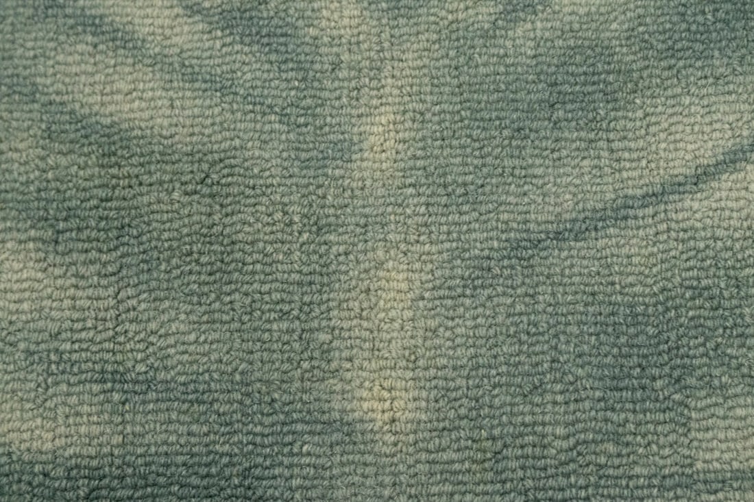 Hunter Green Tie-Dye 5X8 Hand-Tufted Modern Rug - 7