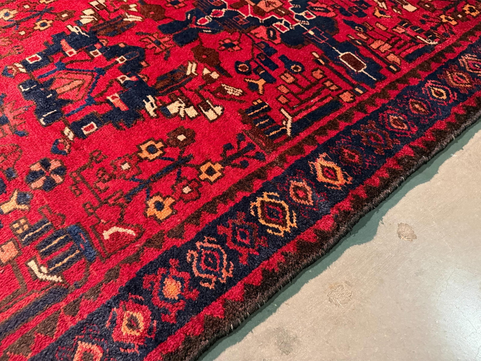 Magnificent Persian Runner 3.7x10.4 - 3