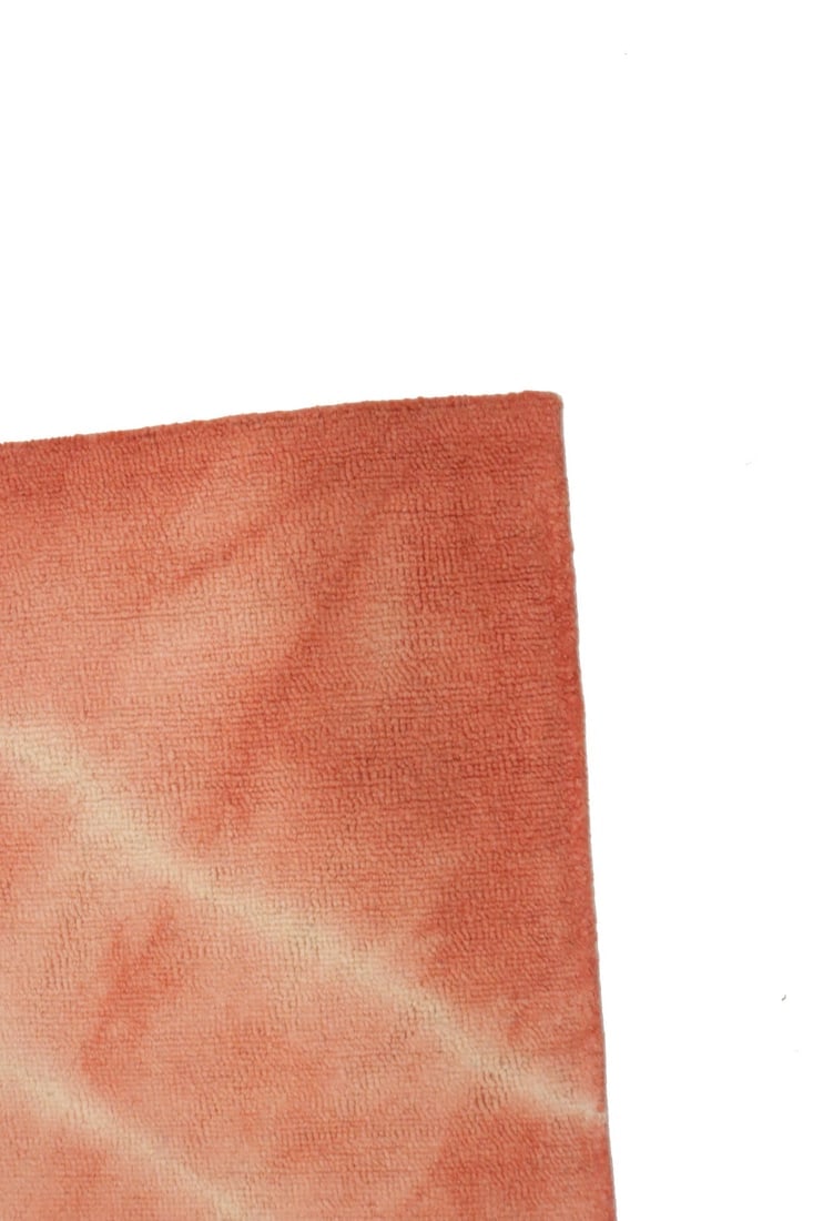 Coral Tie-Dye 5X8 Hand-Tufted Modern Rug - 10
