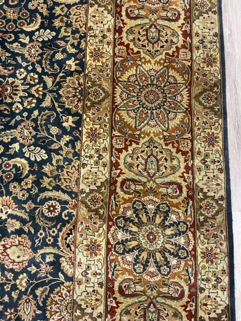 Fine Indo Persian Tabriz rug-4403 - 3