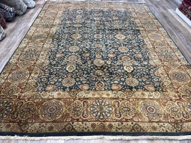 Fine Indo Persian Tabriz rug-4403 - 8