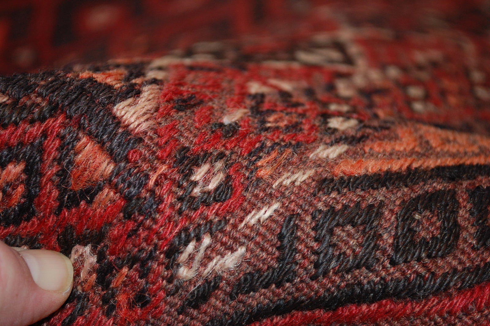 TURKMAN YAMOUTH SOUMAK KILIM 6'1" x 10'10" - 10