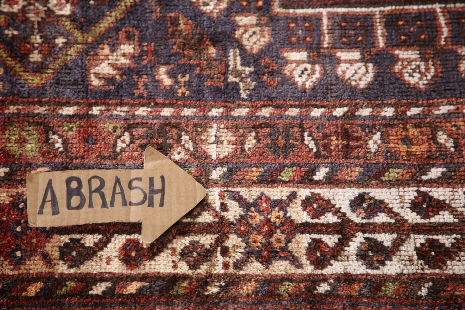 Vegetable Dye Shiraz Persian Area Rug 5x8 - 11