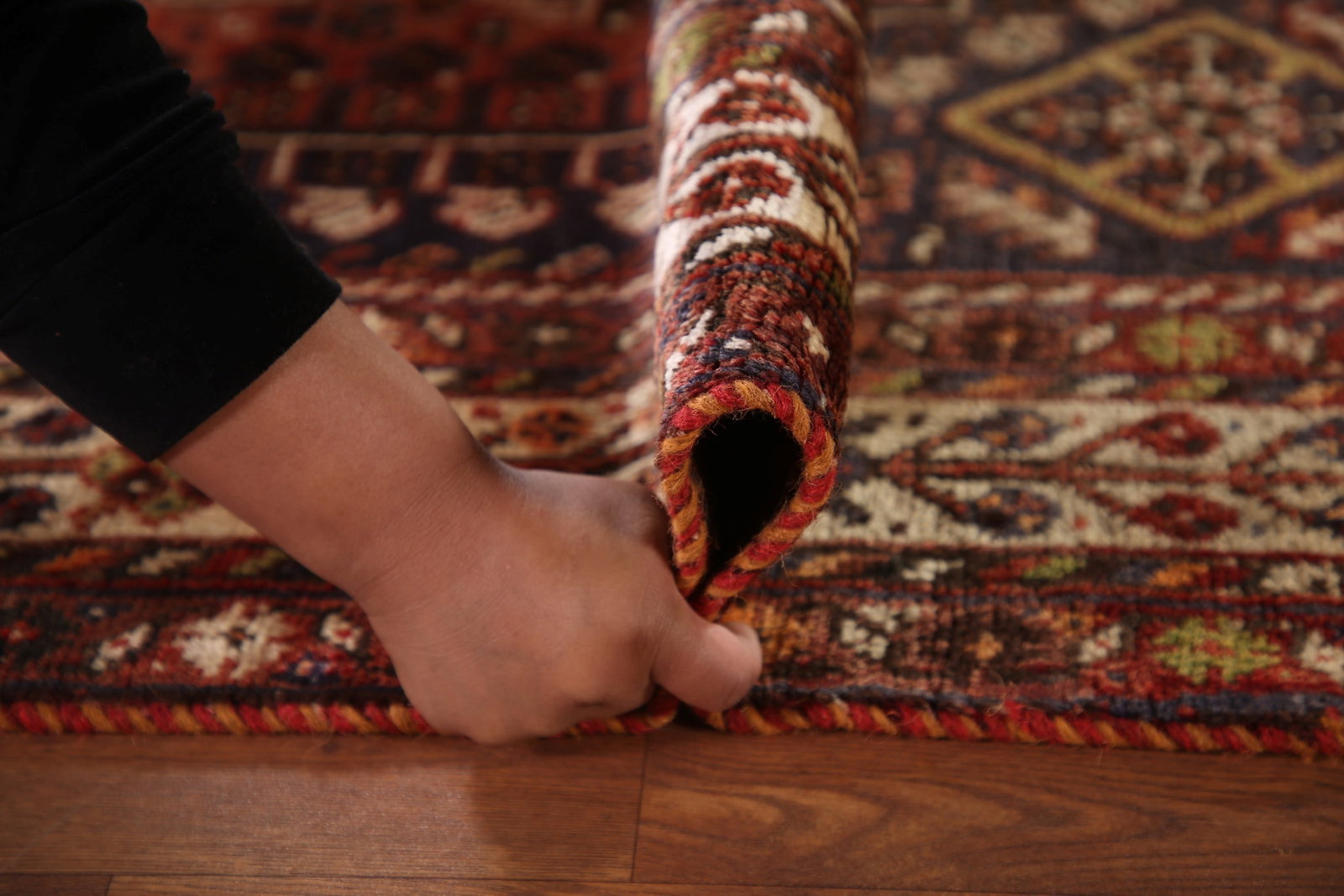 Vegetable Dye Shiraz Persian Area Rug 5x8 - 20