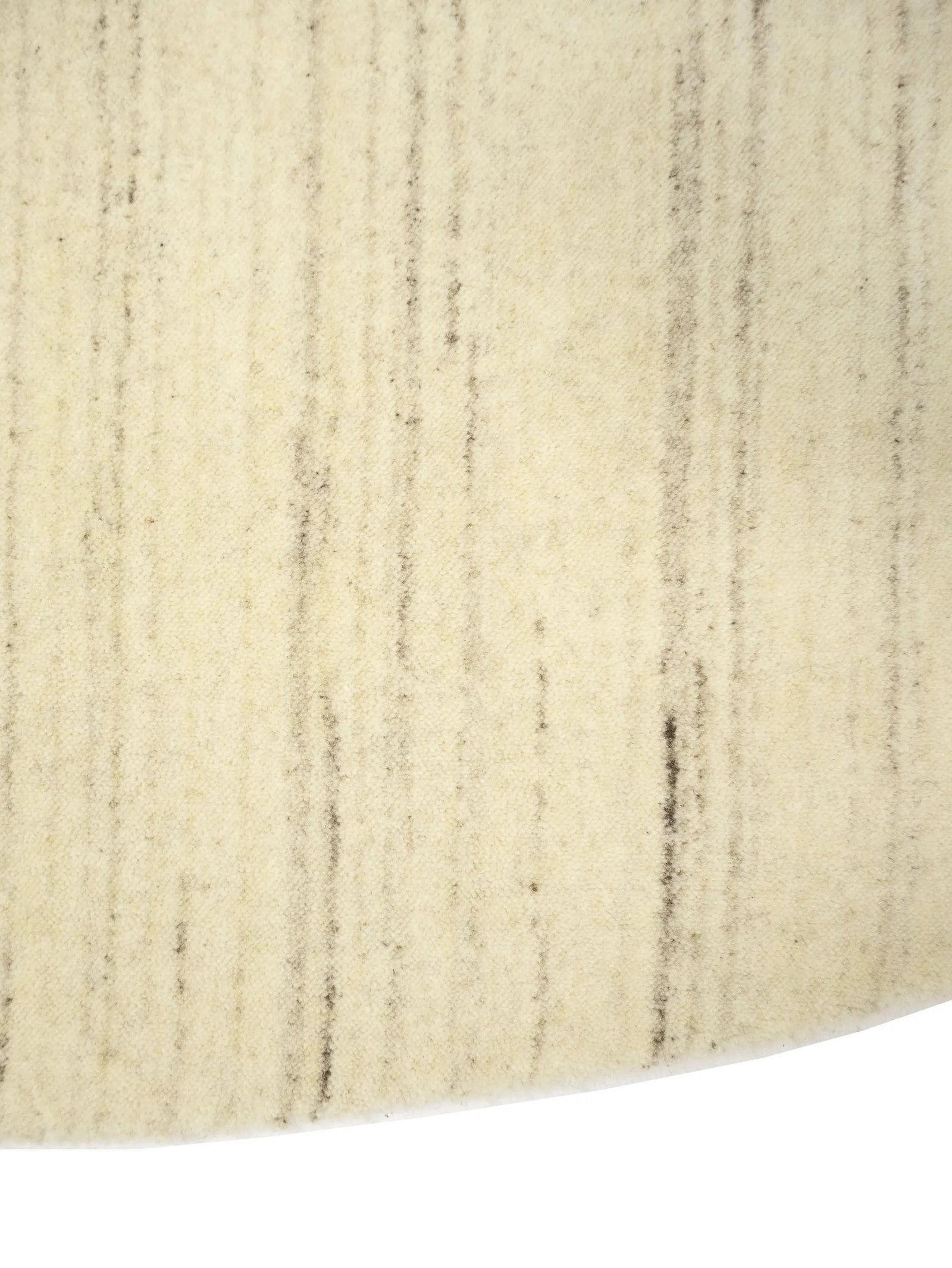 Oatmeal Tribal 8X8 Gabbeh Modern Round Rug - 11