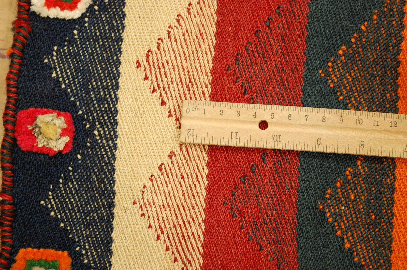 CAUCASIAN JAJIM KILIM RUG 5' x 9' - 10