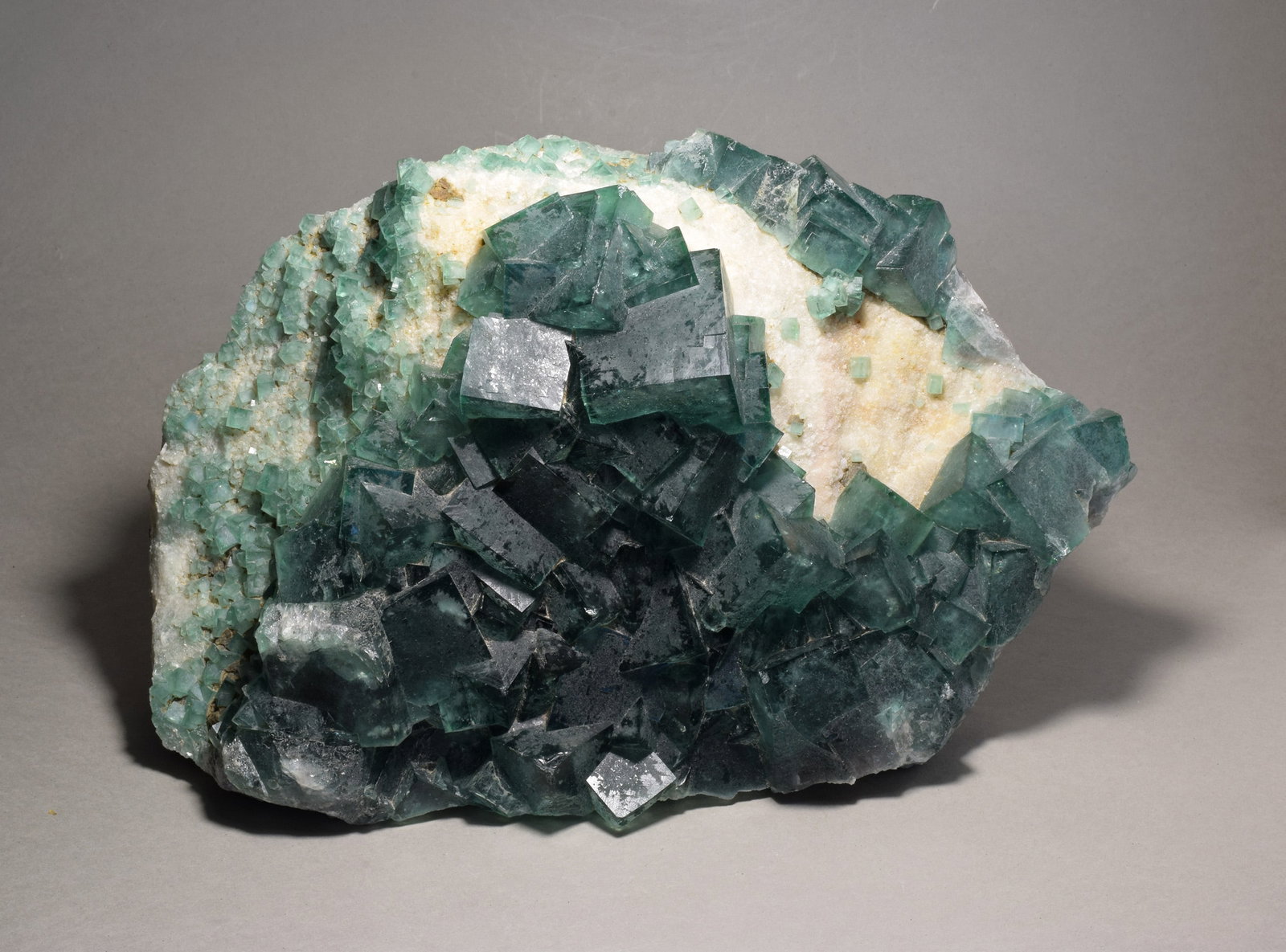 Large fluorite on matrix - 4